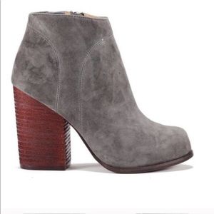 Jeffery Campbell Suede Hanger Booties